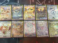 テラスタルフェス ブイズ 10枚セット ゴッドパック sa ポケモンカード テラスタルフェスEX ゴッドパック ブイズ SAR 10