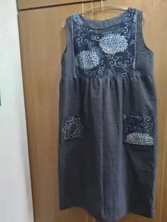 絣 ジャンパースカート