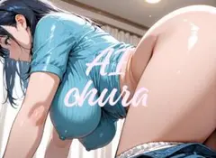 オリジナル グラビア コスプレ A4 ポスター AI 美女 アート BA034
