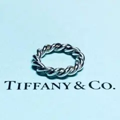 OLD TIFFANY オールド ティファニー ツイスト リング #8
