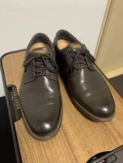 HAWKINS　ダークブラウン　革靴　シューズ