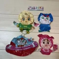 【新品未使用】アンパンマンエアーフレンズキャラクター 4体セット