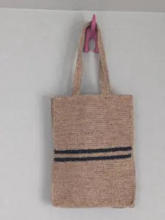 NOROカゴバックカゴバックMade inマダガスカル madrague-petit-pois]NORO(ノロ)ドットかごバッグ/カゴバッグ