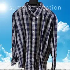美品　格安　Ralph Lauren チェック柄長袖シャツ 95