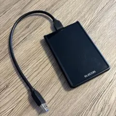 外付けハードディスク 1TB ELECOM エレコム ELP-YED010UBK
