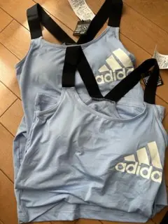 新品未使用！adidas ブラタンクトップ 165cm2枚セット‼︎定価¥5000