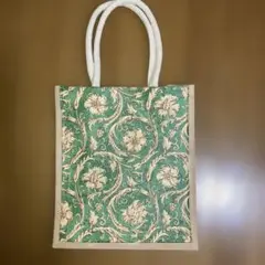 ジュートバッグ・トートバッグ・デコパージュ