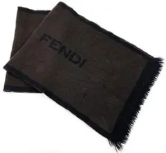 FENDI フェンディ マフラー ショール 素材タグなし ダメージあり