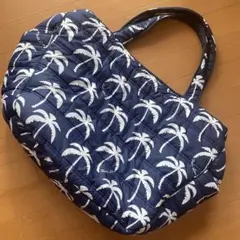 Hula Lani フララニハワイ　中綿キルティングトートバッグ　大容量