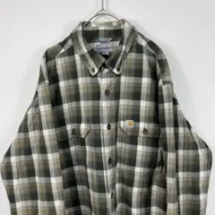 USA古着 carhartt カーハート チェック シャツ リラックスフィット