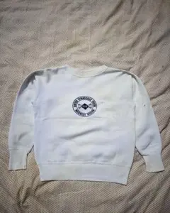 50s 前V 貼り付け vintage sweat size L