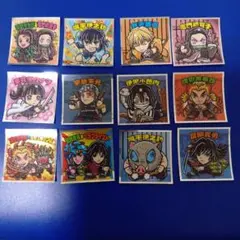 鬼滅の刃 ビックリマンチョコシール12枚セット売り