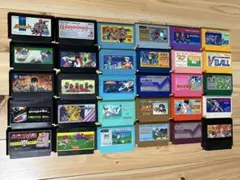 ファミコン　ソフト　動作確認済み　30本　かぶりなし　任天堂