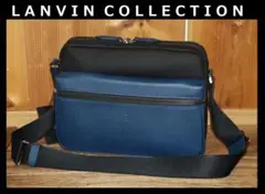 新品 ランバンコレクション エクラ 国産牛革×PU ショルダーバッグ 日本製　Ⓗ