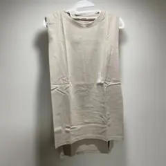 GUショルダータックチュニックTベージュ