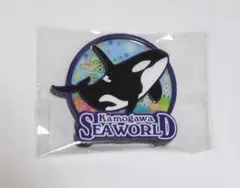 【新品】鴨川シーワールド シャチ木製マグネット(A)