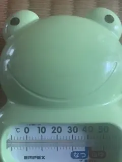 カエル型湯温計 グリーン 0〜50℃