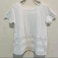 ユナイテッドアローズ　半袖　Tシャツ　透け感あり　綿 夏　b201