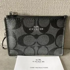 極美品 COACH コーチ F16107 フラグメントケース カードケース 小銭