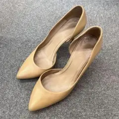 GUCCI ベージュパンプス36.5
