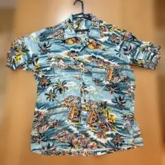 Hawaiian アロハシャツ 半袖 トロピカル