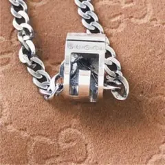 GUCCI グッチ ネックレス カットアウトG リング シルバー925 チェーン