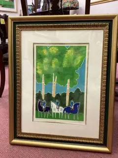 セルジュラシス版画タイトル「冬」