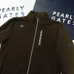 裏地付暖かい【PEARLY GATES】 ストレッチ柔らかい素材ブルゾン (7)