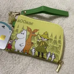 ムーミン小銭入れパスケース（スナフキン）