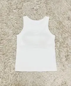 UNIQLO リブブラトップ　アメリカンスリーブ