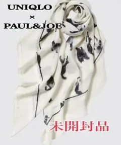 匿名配送　UNIQLO×ポール&ジョー　モダールストール　110×110cm