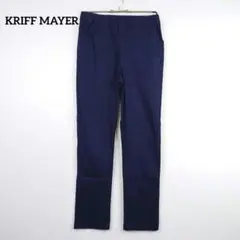 KRIFF MAYER ストレッチ コットンパンツ【170】ネイビー