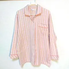 チェック柄 ルームウェア　パジャマ　上着のみ