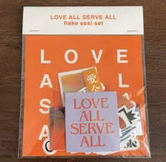 藤井風 LOVE ALL SERVE ALL flake seal set