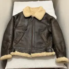 美品　ムートンB-3フライトジャケット　羊毛革　B3 シープ 40 ウルグアイ製