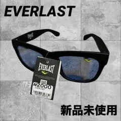 EVERLAST サングラス メンズ スポーツ ブラック 軽量 UVカット