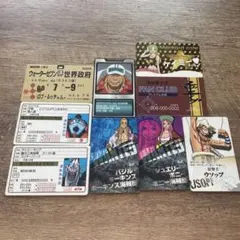 ワンピース　バラエティカード　パロディカード　ジュエリーボニー、ジンベエなど