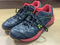 YONEX バドミントン シューズ 27.5cmブラック/レッド