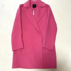 セオリー コート NEW DIVIDE ピンクコート