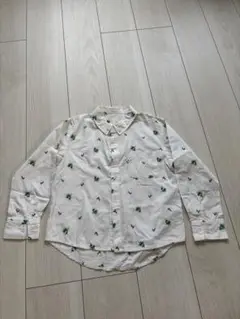 INSECT COLLECTION 昆虫刺繍 長袖シャツ L