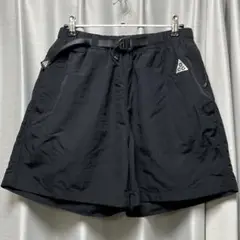 NIKE ACG ナイキエーシージー ブラック ハーフパンツ Sサイズ