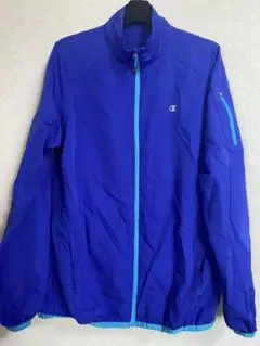 Champion ブルーウィンドブレーカー M