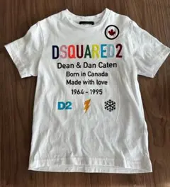 ディースクウェアードDSQUARED2 カラフルロゴTシャツ6才