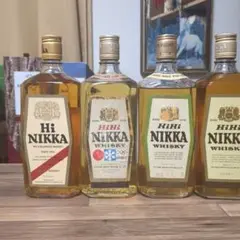 HiHi Nikka & KING WHISKY セット720ml ハイニッカ HiHi NIKKA WHISKY RARE OLD FINEST MALT PO