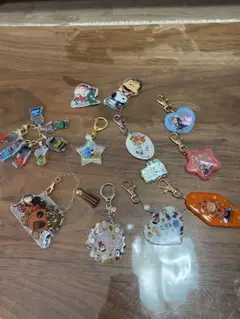 スヌーピーキャラクターアクリルキーホルダーマグネットセット