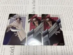BLEACH 千年血戦篇 トレーディングクリアカード 白哉 恋次 3枚セット