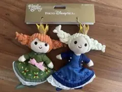 ファンタジースプリングス　アナ雪　アナエルサ　ぬいぐるみキーチェーン