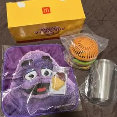 新品未使用　マクドナルドのサマーチャンスバッグ【グッズのみ4点セット】