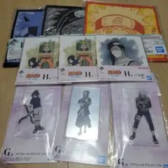 一番くじ　NARUTO 波の国編　F賞　G賞　H賞　9点セット