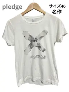 pledge MATERIAL GURL Tシャツ　名作　サイズ46